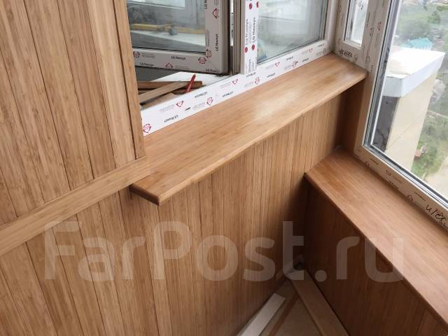 Полотно бамбуковое "Коричневое широкие планки 5 см", в наличии. Цена: 2 ...