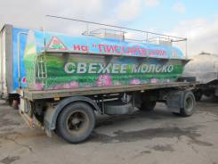 Сзап 8357. Полуприцеп-цистерна СЗАП-8357, молоковоз, бочка, 8500 литров, 10 600 кг.