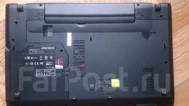 MSI GP60 2PE Leopard. 2,5����, ��� 8 ��, ���� 1 000���, WiFi: 1, Bluetooth: 1, ����������� �� 4��. ����