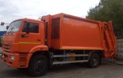 Камаз 53605. МС-18К на шасси Камаз-53605 мусоровоз с порталом, навеска Katmerciler