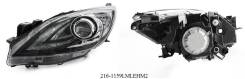 Фара. Mazda Axela, BL3FW, BLEAW, BL5FW, BLEFP, BLFFP, BLEAP, BLEFW, BL5FP, BLFFW Mazda Mazda3, BL Двигатели: MZRCD, MZCD, MZR, MZRDISI, Y601, L5VE, LF...
