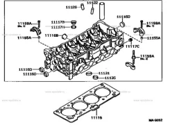 ��������� ������� ����� Toyota Corolla, Sprinter 5AFE 92-00 ����