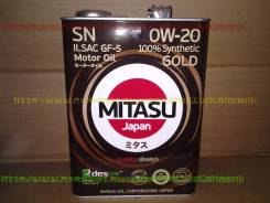 Mitasu. Вязкость 0w20, синтетическое