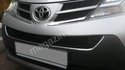 Молдинг решетки радиатора. Toyota RAV4