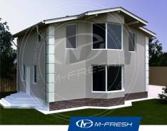 M-fresh Young man (Купите сейчас проект со скидкой 20%! ). 100-200 кв. м., 2 этажа, 4 комнаты, каркас