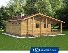 M-fresh Costa Rica (Покупайте сейчас проект со скидкой 20%! ). до 100 кв. м., 1 этаж, 1 комната, дерево