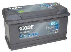 Exide. 100 А.ч., левое крепление, производство США