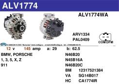 ��������� BMW CA1774 12V 145A Valeo COM Porshe 911 0124525045, 0124325072, VASG14B017, SG14B017, 0124325062 ����