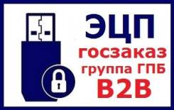 Электронная подпись госзаказ + АЭТП + Газпромбанк + B2B