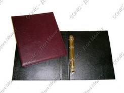 Альбом вертикальный 230х270мм, (классик) кожзаменитель, без листов