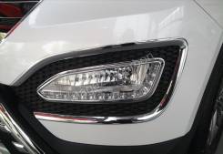 Накладка на фару. Hyundai Santa Fe
