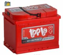 Topla. 60 А.ч., левое крепление, производство Европа