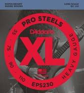 D'Addario EPS230 Prosteels Комплект струн для бас-гитары, Heavy, 55-11. Под заказ