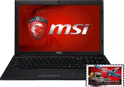 MSI GE60 2PL Apache. 2,9����, ��� 4 ��, ���� 500���, WiFi, Bluetooth, ����������� �� 4��. ����