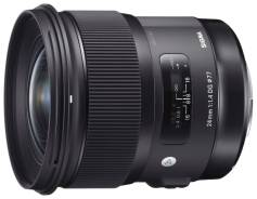 Объектив Sigma AF 24mm F1.4 DG HSM Art для Canon. Для Canon, диаметр фильтра 72 мм