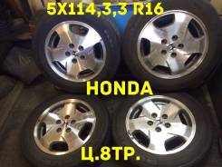 Honda. 6.5x16, 5x114.30, ET55