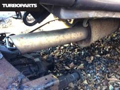 Глушитель. Toyota Hiace, KZH120G Двигатель 1KZTE