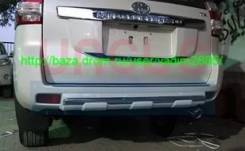 Накладка на бампер. Toyota Land Cruiser Prado. Под заказ