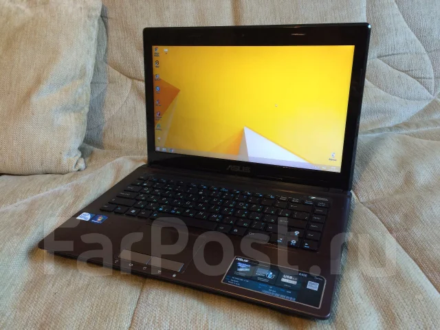Asus K43SV. 2,2����, ��� 4 ��, ���� 160���, WiFi: 1, Bluetooth: 1, ����������� �� 5��. ����
