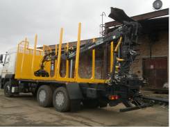 МАЗ 6312. Сортиментовоз Т 6322А на Шасси МАЗ-6312С9-529-012, 12 000 куб. см., 23 000 кг.
