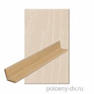 Ясень перламутровый, Классик Угол складной МДФ СБК, 2600*28*28 мм, 1/40