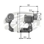����� �������� Toyota Camry GSV40, Venza, Harrier, Avalon, Estima 2GR 16620-31040, 16620-31021 ����