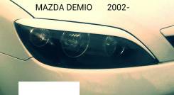 Накладка на фару. Mazda Demio, DY3R