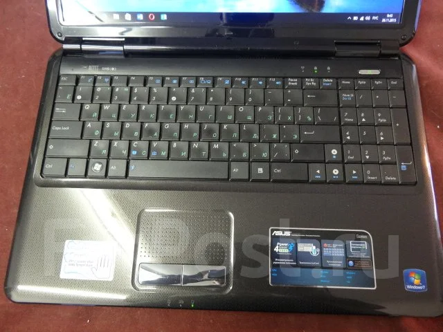 Asus K50IJ. 2,2����, ��� 2048 ��, ���� 500���, WiFi: 1, Bluetooth: 1, ����������� �� 1��. ����