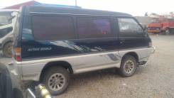 Стекло заднее. Mitsubishi Delica, P25W, P35W Двигатель 4D56