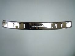 Накладка на бампер. Toyota Corolla, NDE180, NRE180, ZRE172, ZRE181, ZRE182 Двигатели: 1NDTV, 1NRFE, 1ZRFAE, 1ZRFE, 2ZRFAE, 2ZRFE