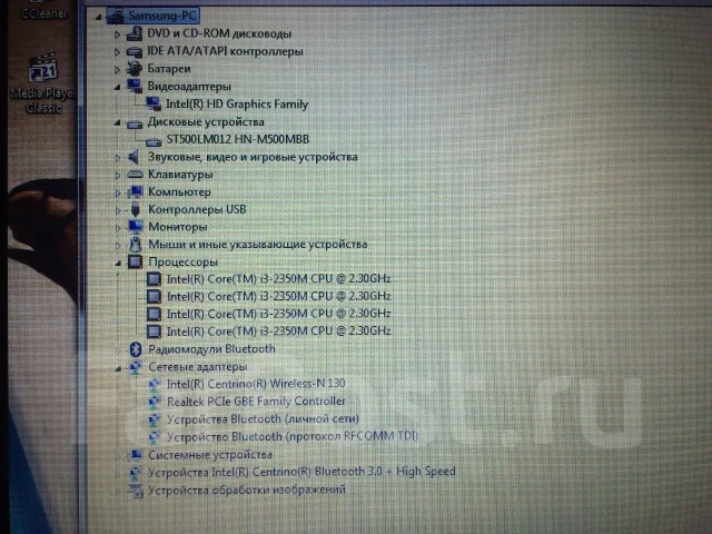Samsung 300V4A. 2,3����, ��� 4 ��, ���� 500���, WiFi: 1, Bluetooth: 1, ����������� �� 4��. ����