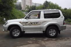 Наклейка. Toyota Land Cruiser Prado Двигатель 13BT. Под заказ