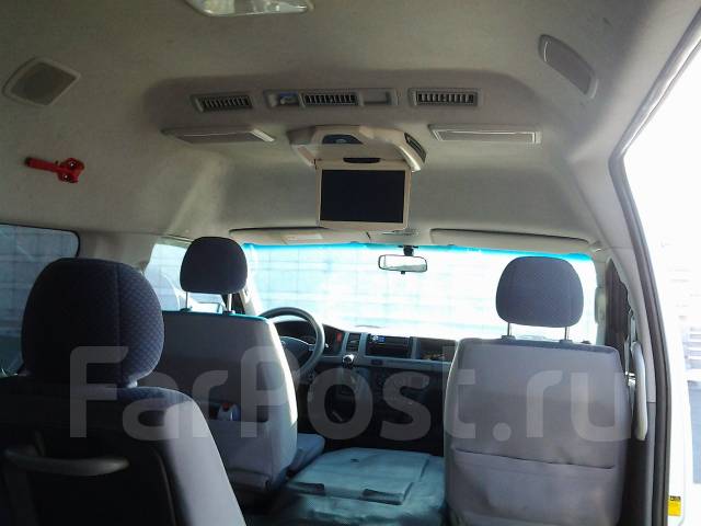 Аренда Toyota Hiace 8 пассажирских мест. Большой багажник, микроавтобус ...