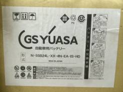 Yuasa. 45 А.ч., левое крепление, производство Япония