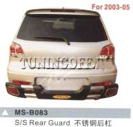 Кенгурятники. Mitsubishi Outlander
