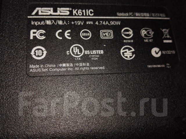 Asus K61IC. ��� 4 ��, WiFi: 1, Bluetooth: 1 ����