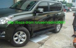 Порог пластиковый. Toyota Land Cruiser Prado. Под заказ