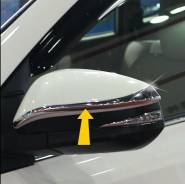 Накладка на зеркало. Toyota Highlander