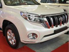 Ободок противотуманной фары. Toyota Land Cruiser Prado, GDJ150, GDJ150L, GDJ150W, GDJ151W, GRJ150, GRJ150L, GRJ150W, GRJ151W, KDJ150, KDJ150L, LJ150...