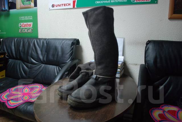 Обувь для охотников и рыболовов. Ичиги, размер: 43, зима, б/у, в наличии.Цена: 2 000₽ во Владивостоке