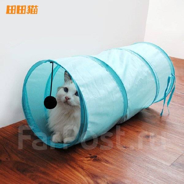 Туннели-коврики для кошек