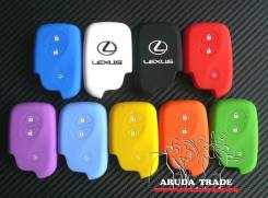 Силиконовый чехол на смарт ключ Lexus 3 кнопки