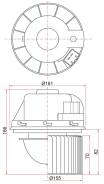 Мотор печки. Ford: S-MAX, Focus, Mondeo, C-Max, Galaxy, Kuga Volvo C30 Volvo S40 Двигатели: DURATEC, DURATORQ, SHDC, SHDA, XTDA, KKDA, AODB, HWDA, ZET...