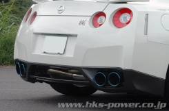 Выхлопная система. Nissan GT-R, R35