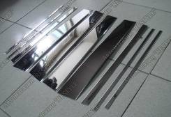 Накладка на стойку. Toyota Land Cruiser Prado, GDJ150W, GDJ151W, TRJ150, KDJ150L, GRJ150W, GRJ151W, TRJ150W, GDJ150L, GRJ151, GRJ150, GRJ150L Двигател...