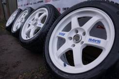 RAYS VOLK RACING. 7.5/8.5x17, 5x114.30, ET40/40