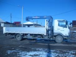 Mitsubishi Fuso Fighter. Продается грузовик с манипулятором MMC FUSO Fighter 2002, 8 200 куб. см., 3 000 кг., 10 м.