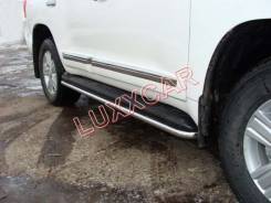 Накладка на порог. Toyota Land Cruiser Prado