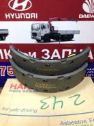 Колодки тормозные барабанные. Hyundai: HD, HD65, HD78, County, Mighty Двигатели: D4AE, D4AF, D4AL, D4DA, D4DB, D4DD, D4GA, D6BJ