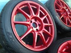 Work M. C. O Type CS R18 5x114.3 + колпачки ЦО. 8.5x18, 5x114.30, ET38, ЦО 73,0 мм.